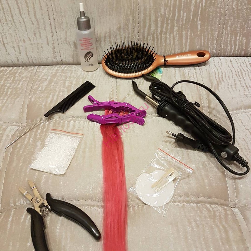 Набор для наращивания волос большой купить в интернет-магазине HairLock ...