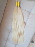 Волосы люкс блонд в срезе для наращивания 70см #60