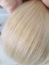 Волосы люкс блонд в срезе для наращивания 60см #60 (50 грамм)
